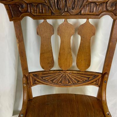 Lot 391 | Single Pressed-Back Chair