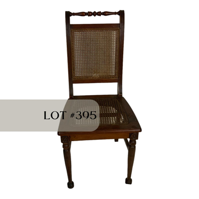 Lot 395 | Caned Chair