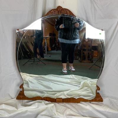 Lot 400 | Fleur-de-Lis Accented Vanity Mirror