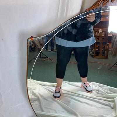 Lot 400 | Fleur-de-Lis Accented Vanity Mirror