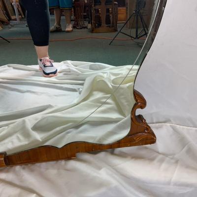 Lot 400 | Fleur-de-Lis Accented Vanity Mirror