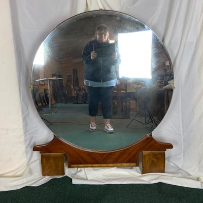 Lot 404 | Large Round Vanity Mirror
