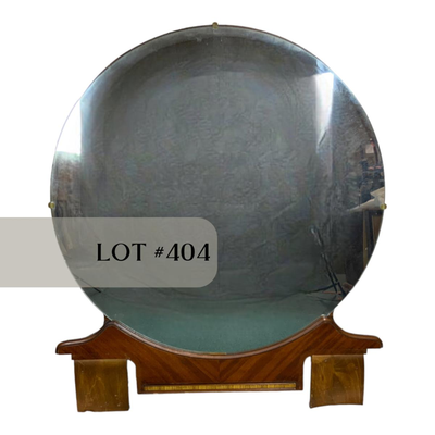 Lot 404 | Large Round Vanity Mirror