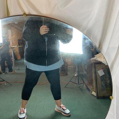 Lot 404 | Large Round Vanity Mirror