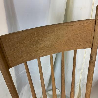 Lot 410 | Two Stripped-Down Oak Chairs