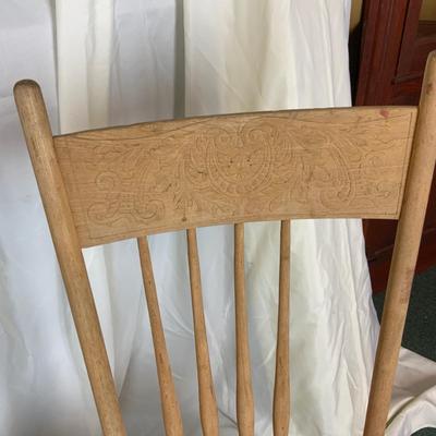 Lot 410 | Two Stripped-Down Oak Chairs