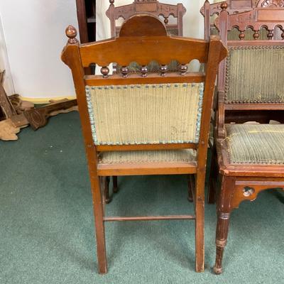 Lot 411 | Six Tudor Dining Chairs