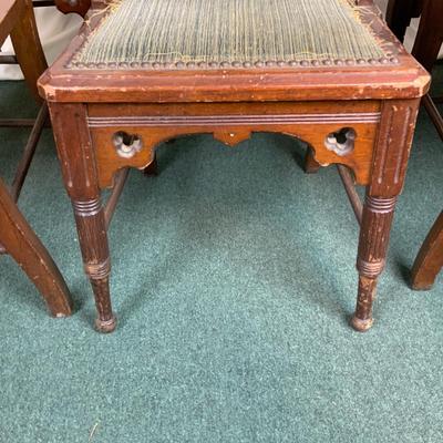 Lot 411 | Six Tudor Dining Chairs