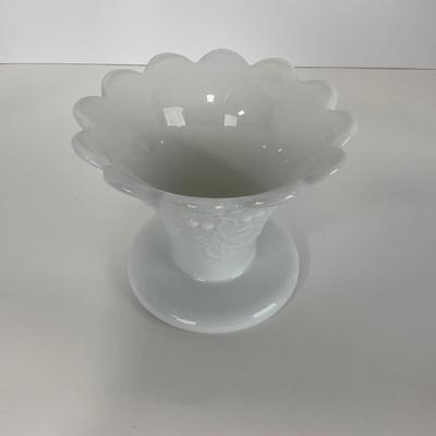 -10- GLASSWARE | Westmoreland Fruits Punch Bowl, Stand, Ladle, Cups