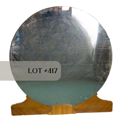 Lot 417 | Large Round Art Deco Vanity Mirror