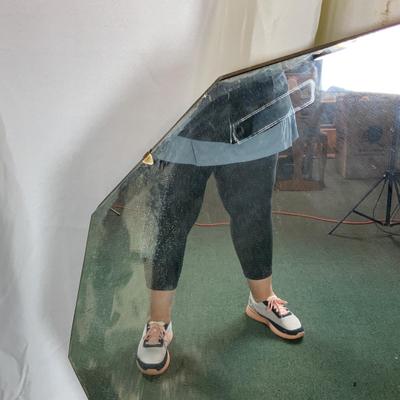 Lot 418 | Unique Angular Mid-Century Mirror