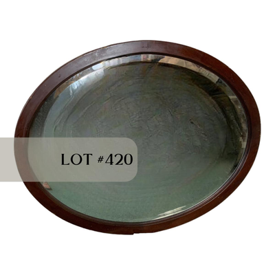 Lot 420 | Large Oval Mirror