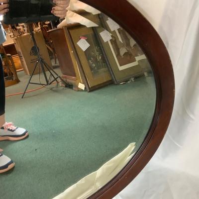 Lot 420 | Large Oval Mirror