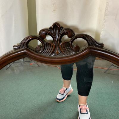Lot 421 | Lovely Wood Framed Mirror