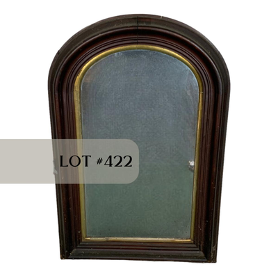 Lot 422 | Antique Mahogany Framed Arch Mirror
