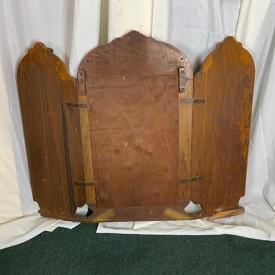 Lot 423 | Blue Accented Mid-Century Mirror