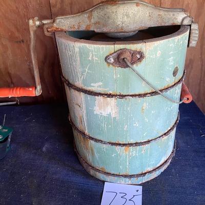Vintage Crank Ice Cream Maker