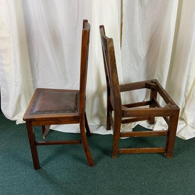 Lot 431 | Two Slat-Back Chairs