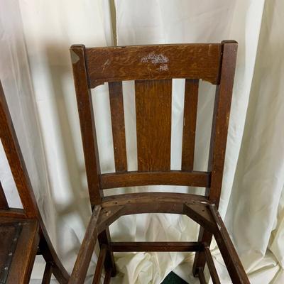 Lot 431 | Two Slat-Back Chairs
