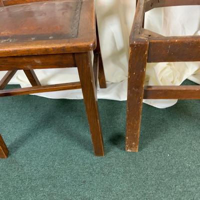Lot 431 | Two Slat-Back Chairs