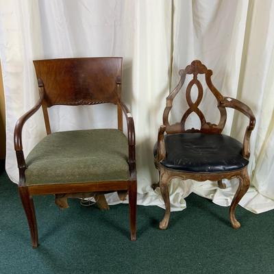 Lot 432 | Mis-Matched Chair Duo