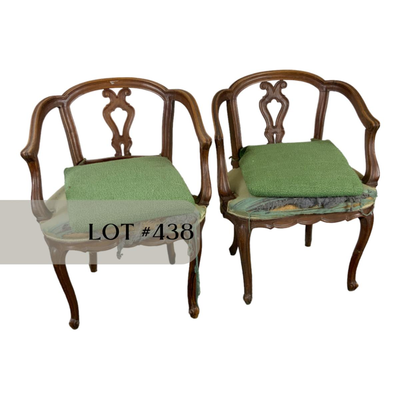 Lot 438 | Two Lovely Parlor Chairs