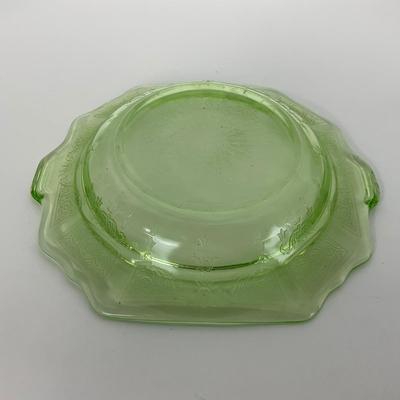 -15- URANIUM | Hocking Glass Co. Princess Pattern Bowl