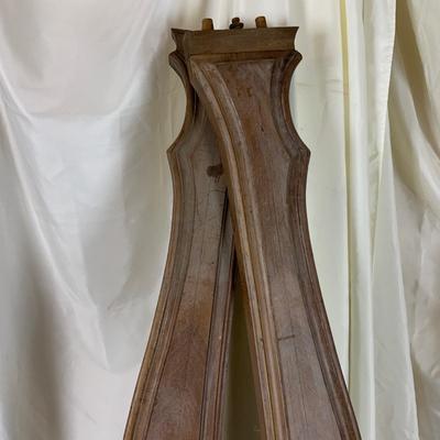 Lot 443 | Pair of Unfinished Bed Rails