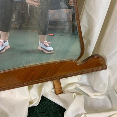 Lot 444 | Mid-Century Square Mirror