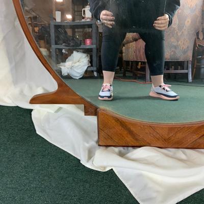 Lot 447 | Large Round Art Deco Mirror