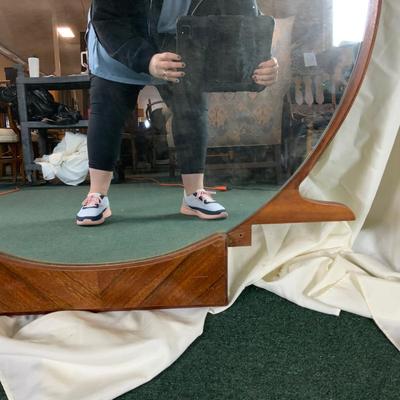 Lot 447 | Large Round Art Deco Mirror