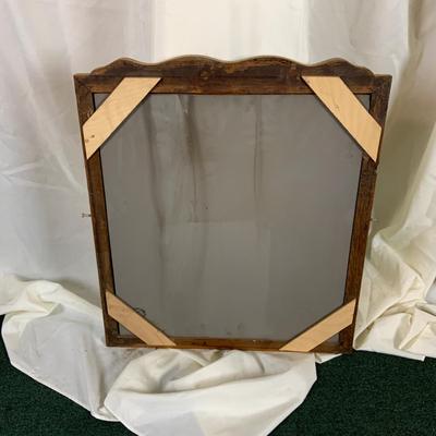 Lot 448 | Lovely Wood Framed Mirror