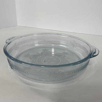 -21- GLASSWARE | Fire King Blue Sapphire Anchor Hocking Glass Co. Small Roaster