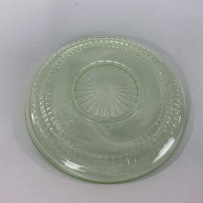 -23- URANIUM | Roulette Hocking Glass Co. Cup & Saucer