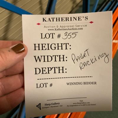 Lot 455 | Palette Racking