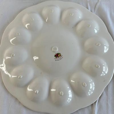 Royal Albert Old Country Roses Deviled Egg Dish