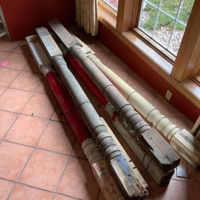 Lot 456 | Architectural Salvage | Six Outdoor Columns