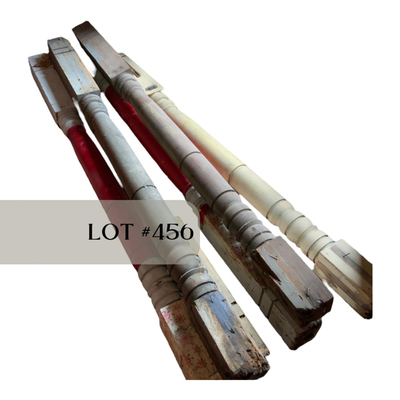 Lot 456 | Architectural Salvage | Six Outdoor Columns
