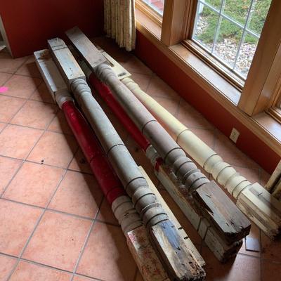 Lot 456 | Architectural Salvage | Six Outdoor Columns