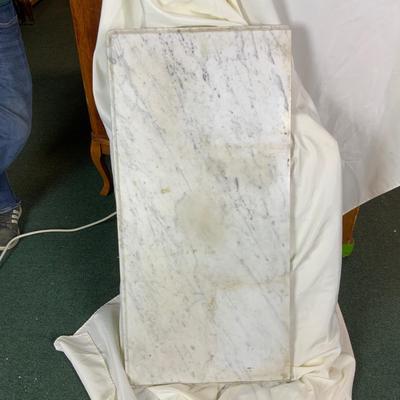 Lot 458 | White and Grey Classic Marble