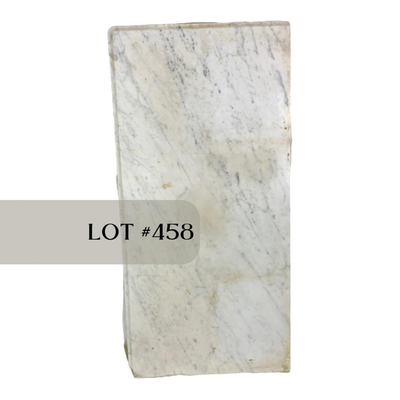 Lot 458 | White and Grey Classic Marble