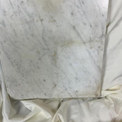 Lot 458 | White and Grey Classic Marble