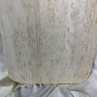 Lot 462 | Brown and Cream Marble