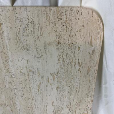 Lot 462 | Brown and Cream Marble