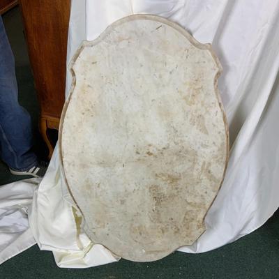 Lot 463 | Oval Marble Table Topper