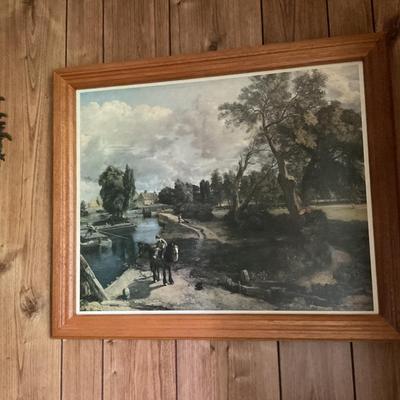 Wooden Framed Art by John Constable
