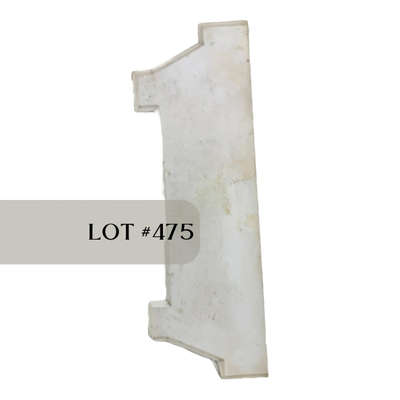 Lot 475 | Specifically Cut Marble Piece