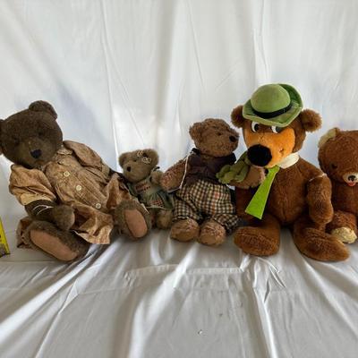 VINTAGE TEDDY BEAR LOT