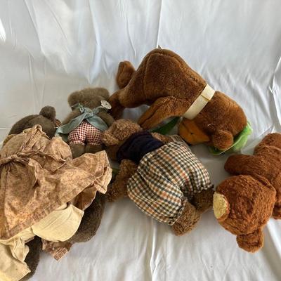 VINTAGE TEDDY BEAR LOT