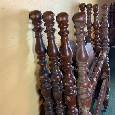 Lot 482 | Two Twin Bed Frames | Head and Footboard